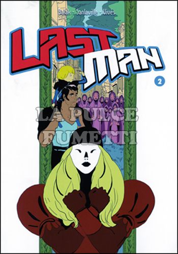 LAST MAN #     2 + ADESIVI